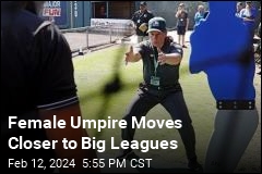 Female Umpire to Work MLB Spring Training Games