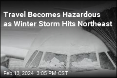 Travel Becomes Hazardous as Winter Storm Hits Northeast