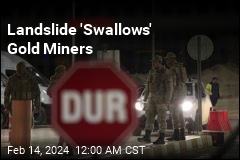 Landslide &#39;Swallows&#39; Miners in Turkey