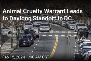 Animal Cruelty Warrant Leads to Daylong Standoff in DC