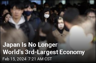 Japan Loses Spot as World&#39;s 3rd-Largest Economy