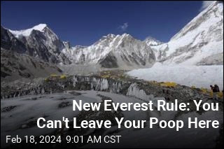 New Everest Rule: You Can&#39;t Leave Your Poop Here