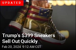 Trump's Latest Pitch: a $399 Sneaker