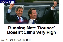 Running Mate 'Bounce' Doesn't Climb Very High