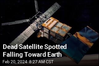 Dead Satellite Spotted Falling Toward Earth