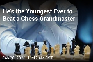 He&#39;s the Youngest Ever to Beat a Chess Grandmaster