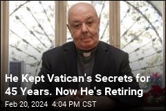 He Kept Vatican&#39;s Secrets for 45 Years. Now He&#39;s Retiring