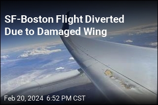 United Flight Diverted Due to Damaged Wing