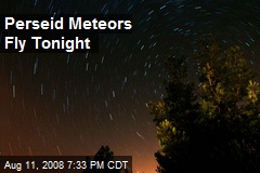 Perseid Meteors Fly Tonight