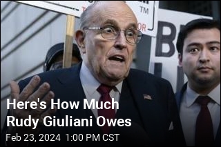 Debt-Ridden Giuliani Getting Help From Outside Sources