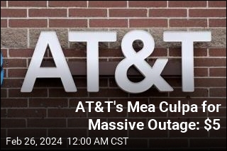 AT&amp;T: Sorry About Massive Outage, Here&#39;s $5