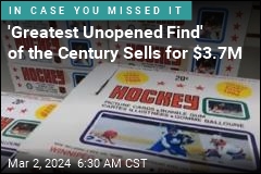 Case of Unopened Hockey Cards Sells for $3.7M