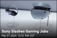 Sony Slashes Gaming Jobs