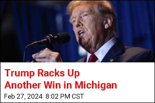 Trump Racks Up Another Win in Michigan