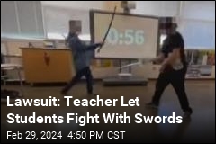 Lawsuit: Teacher Let Students Fight With Swords