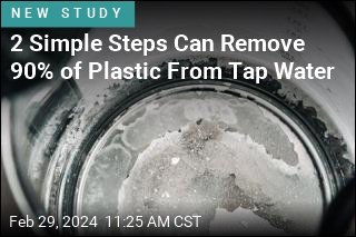 2 Simple Steps Can Remove 90% of Plastic From Tap Water