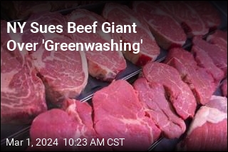 NY Sues Beef Giant Over &#39;Greenwashing&#39;