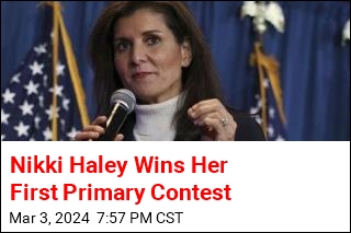 Nikki Haley Wins Her First Primary Contest
