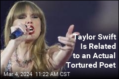 Taylor Swift Is Related to an Actual Tortured Poet