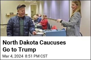 Trump Triumphs in North Dakota
