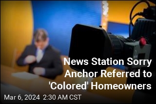 News Station Sorry Anchor Referred to &#39;Colored&#39; Homeowners