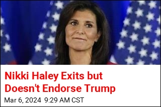 Nikki Haley Exits but Doesn&#39;t Endorse Trump