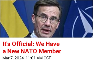 It&#39;s Official: We Have a New NATO Member