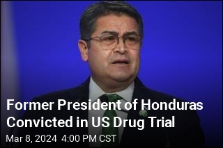 Former President of Honduras Convicted in US Drug Trial