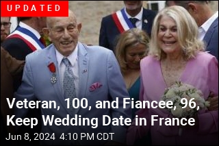WWII Vet, 100, Will Be Honored in France. Then He&#39;s Marrying