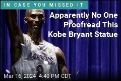 New Kobe Bryant Statue Has a Bit of a Problem