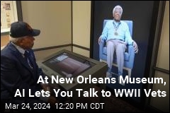 At New Orleans Museum, AI Lets You Talk to WWII Vets