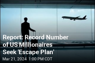 Report: US Millionaires Are Working on Exit Plans