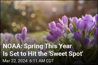 NOAA: Spring This Year Is Set to Hit the &#39;Sweet Spot&#39;
