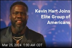 Kevin Hart Joins Elite Group of Americans