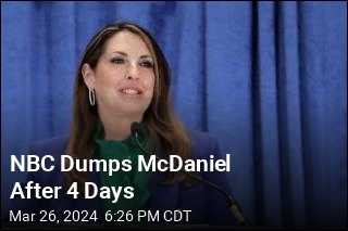 NBC Dumps McDaniel After 4 Days