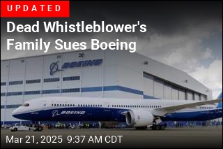 Whistleblower&#39;s Mom Blames Boeing for His Death