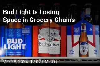 After Backlash, Bud Light Is Losing Shelf Space