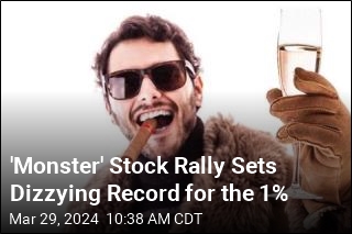 Market Rally Takes Wealth of Top 1% to Record $44T