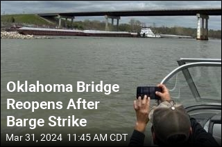 Inspection Clears Oklahoma Bridge After Barge Strike