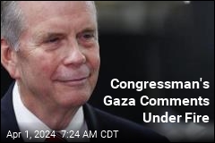 Congressman&#39;s Gaza Comments Under Fire