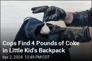 Cops: 4 Pounds of Coke Found in 3-Year-Old&#39;s Backpack