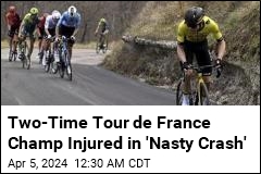 Two-Time Tour de France Winner Injured in &#39;Nasty Crash&#39;