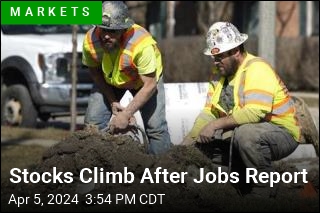 Stock Climb After Jobs Report