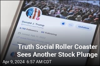 Trump&#39;s Truth Social Shares Continue Their &#39;Turbulent&#39; Ride