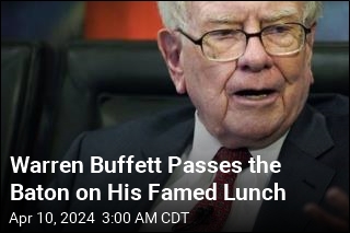 New CEO Picked for Lunch Tradition Warren Buffett Started