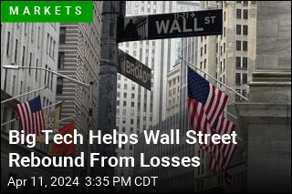 Big Tech Helps Wall Street Rebound From Losses