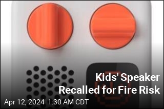 Kids&#39; Speaker Recalled for Fire Risk
