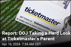 Report: Ticketmaster&#39;s Parent to Face Federal Antitrust Suit