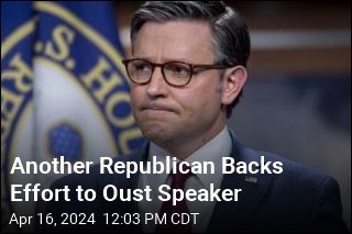 Another Republican Backs Effort to Oust Speaker