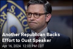 Another Republican Backs Effort to Oust Speaker